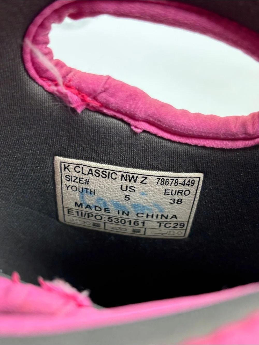 Bogs Classic size 5 big girl, box 3 (BA)